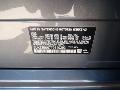 2026 BMW X5 xDrive40i