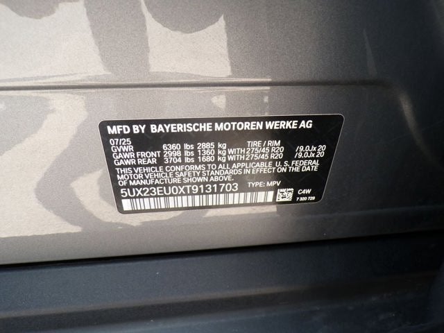 2026 BMW X5 xDrive40i