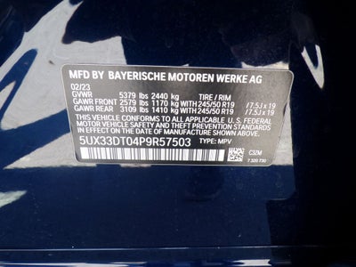 2023 BMW X4 xDrive30i