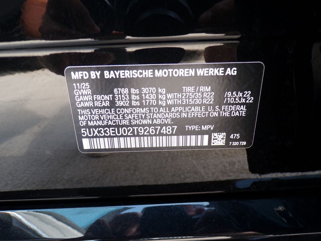 2026 BMW X5 M60i