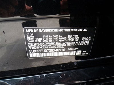 2025 BMW X5 M60i