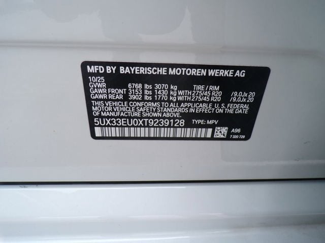 2026 BMW X5 M60i