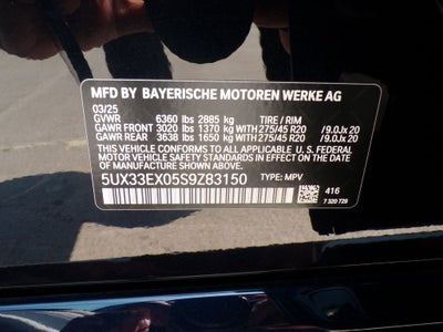 2025 BMW X6 xDrive40i