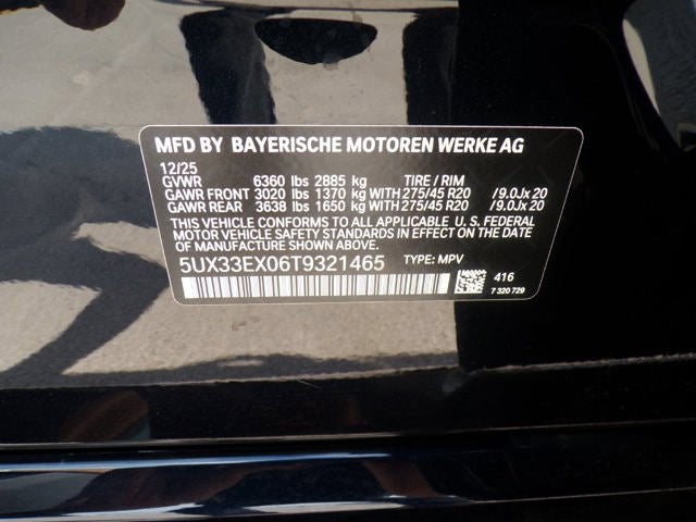 2026 BMW X6 xDrive40i