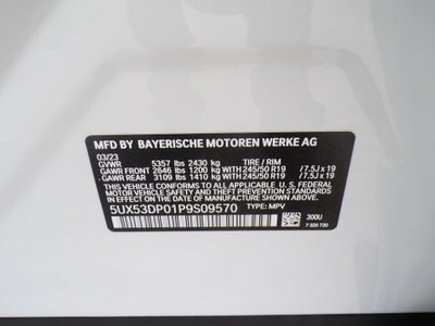 2023 BMW X3 xDrive30i