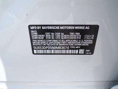 2022 BMW X3 xDrive30i