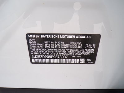 2023 BMW X3 xDrive30i