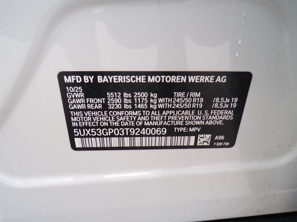 2026 BMW X3 30 xDrive