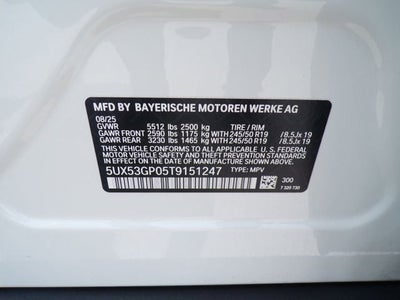2026 BMW X3 30 xDrive
