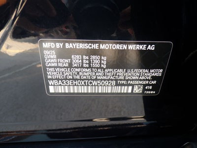2026 BMW 740i xDrive 740i xDrive