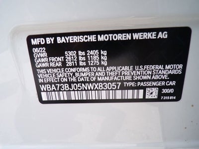2022 BMW 540i 540i xDrive