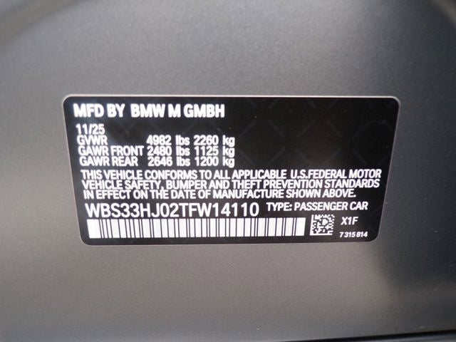 2026 BMW M3 Competition