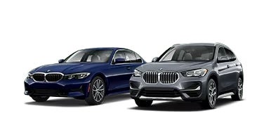 Navy blue and dark grey BMW image icons. | BMW of Springfield in Springfield NJ