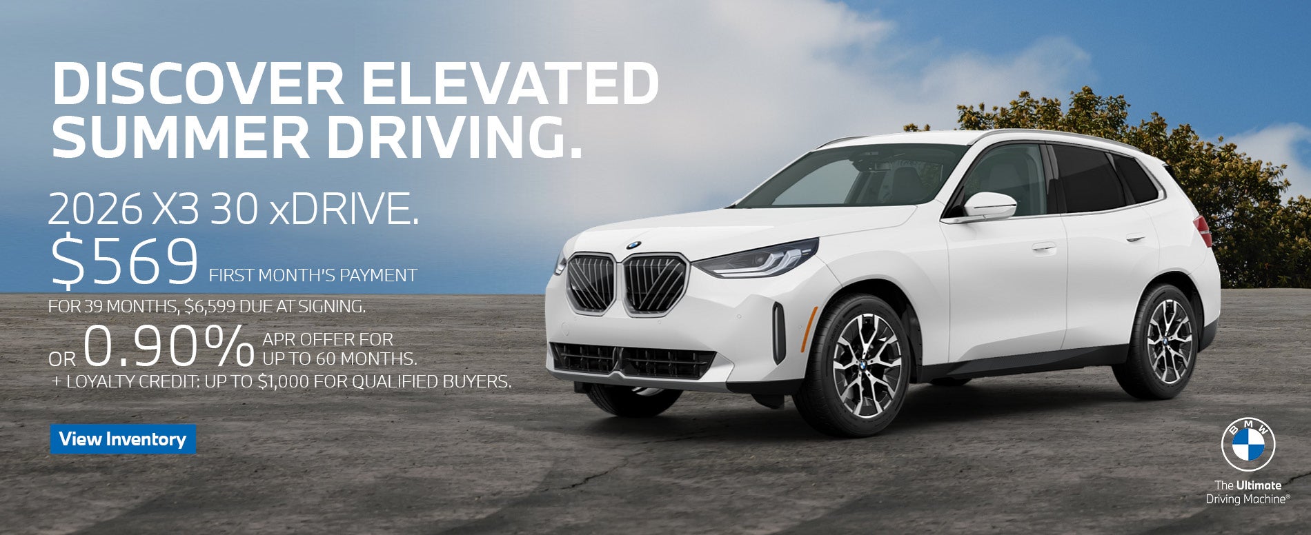  2026 BMW X3 30 xDrive in Springfield NJ