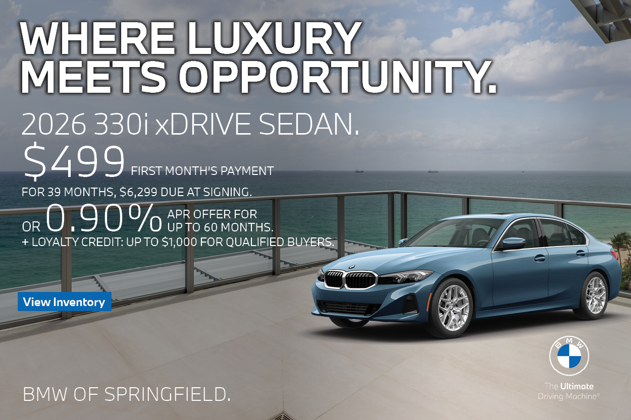 2026 BMW 330i xDrive in Springfield NJ